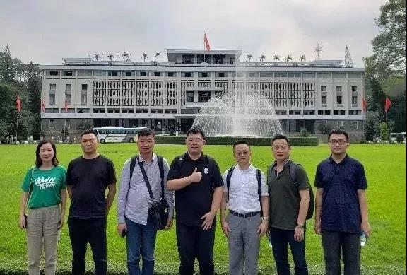 人生就是搏官方网站控股董事长，副董事长一行赴越南考察调研